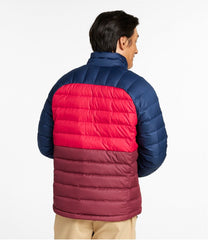 Men's Bean's Down Jacket, Colorblock | L.L.Bean on sale