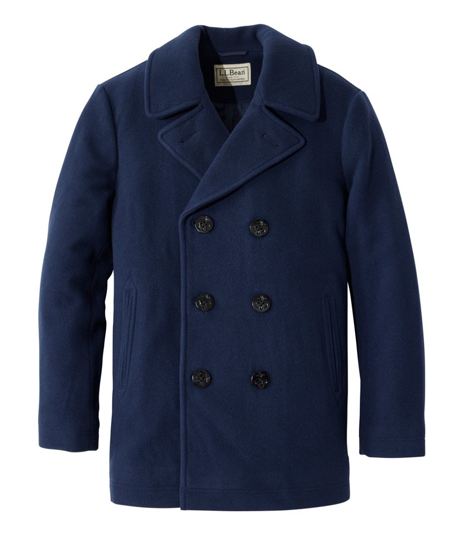 Authentic wool pea coat | L.L.Bean discount