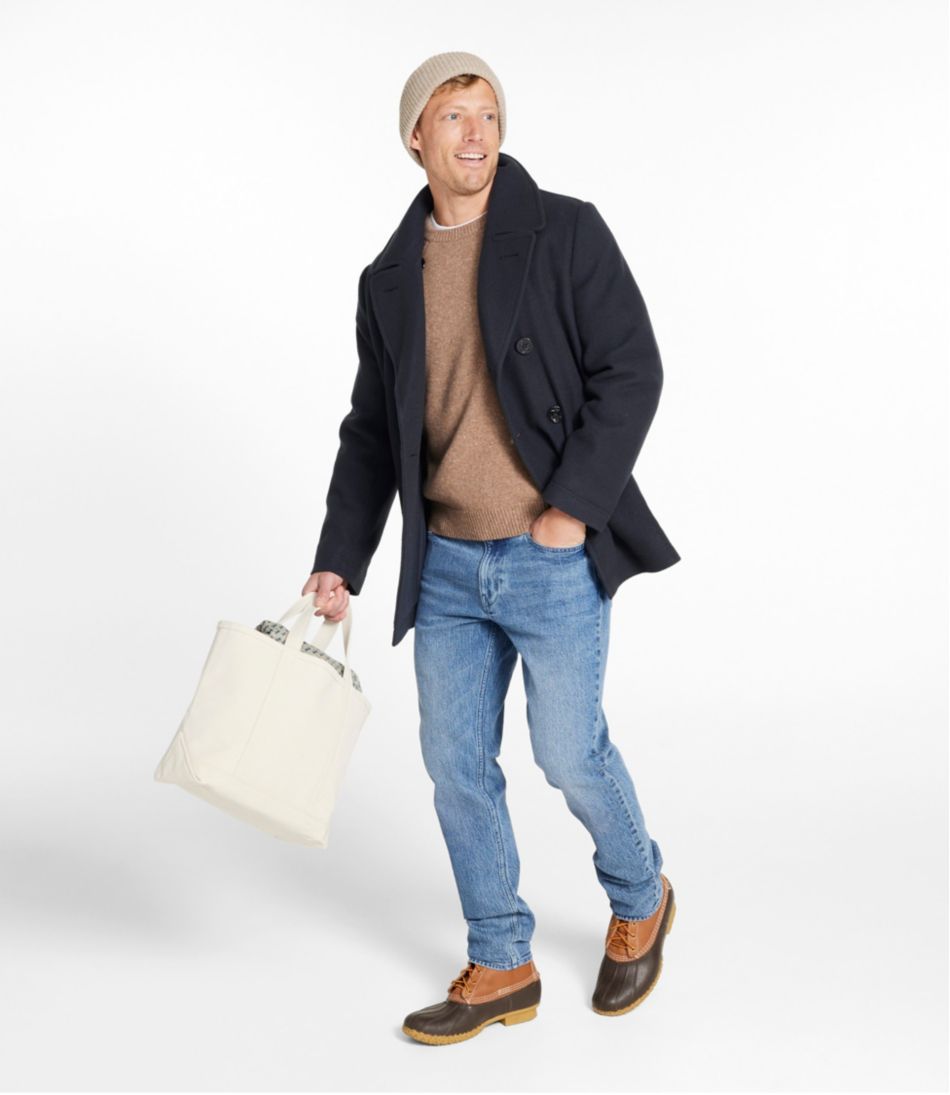 Authentic wool pea coat | L.L.Bean discount