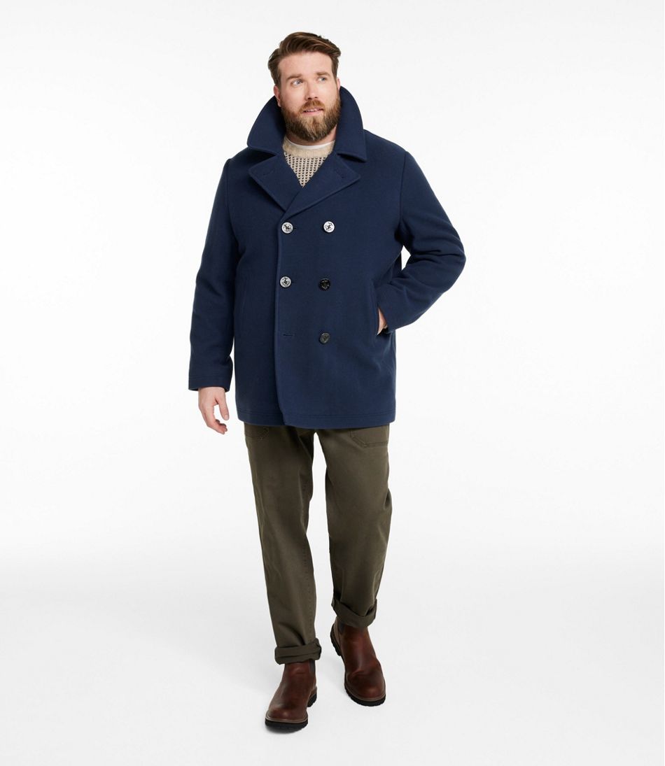 Authentic wool pea coat | L.L.Bean discount