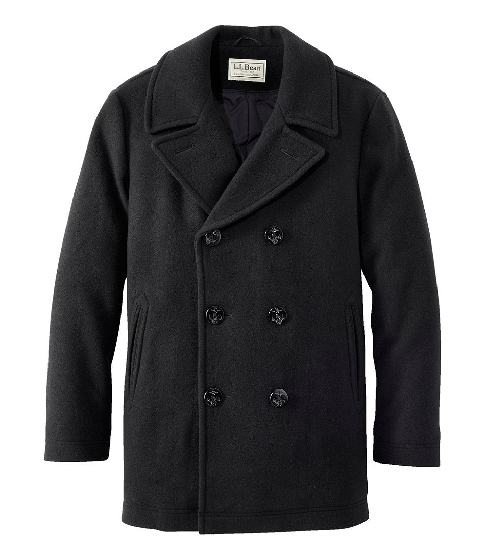 Authentic wool pea coat | L.L.Bean discount