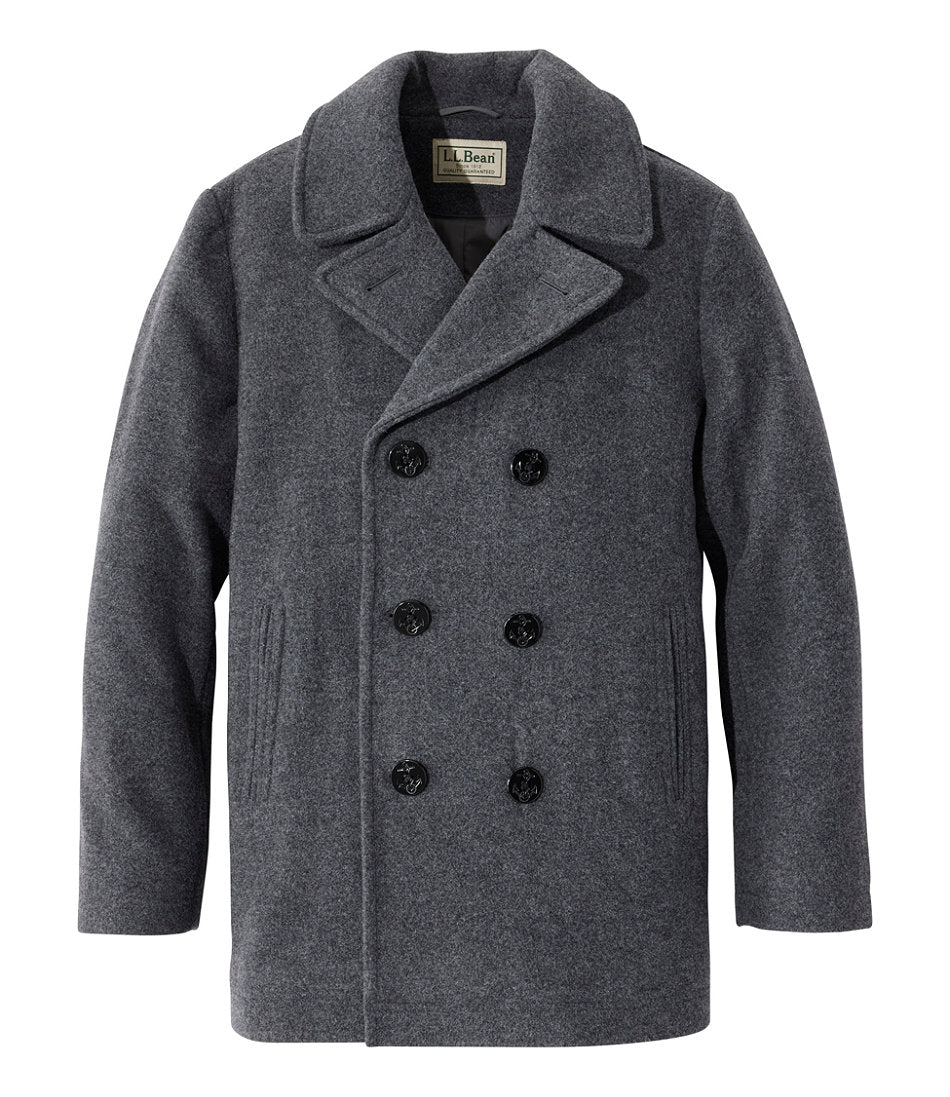 Authentic wool pea coat | L.L.Bean discount