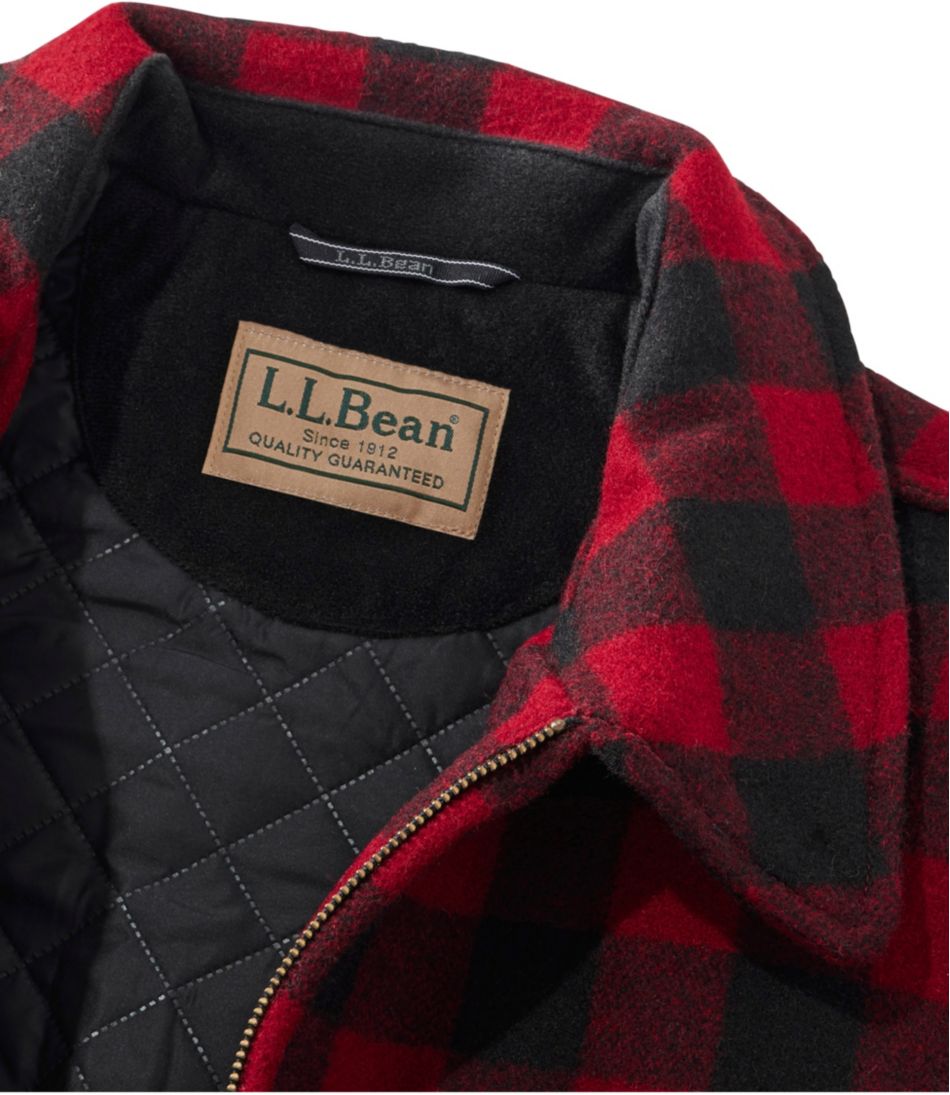 Men's Maine Guide Zip-Front Jac-Shirt with PrimaLoft, Plaid | L.L.Bean outlet