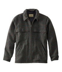 Men's Maine Guide Zip-Front Jac-Shirt with PrimaLoft, Plaid | L.L.Bean outlet