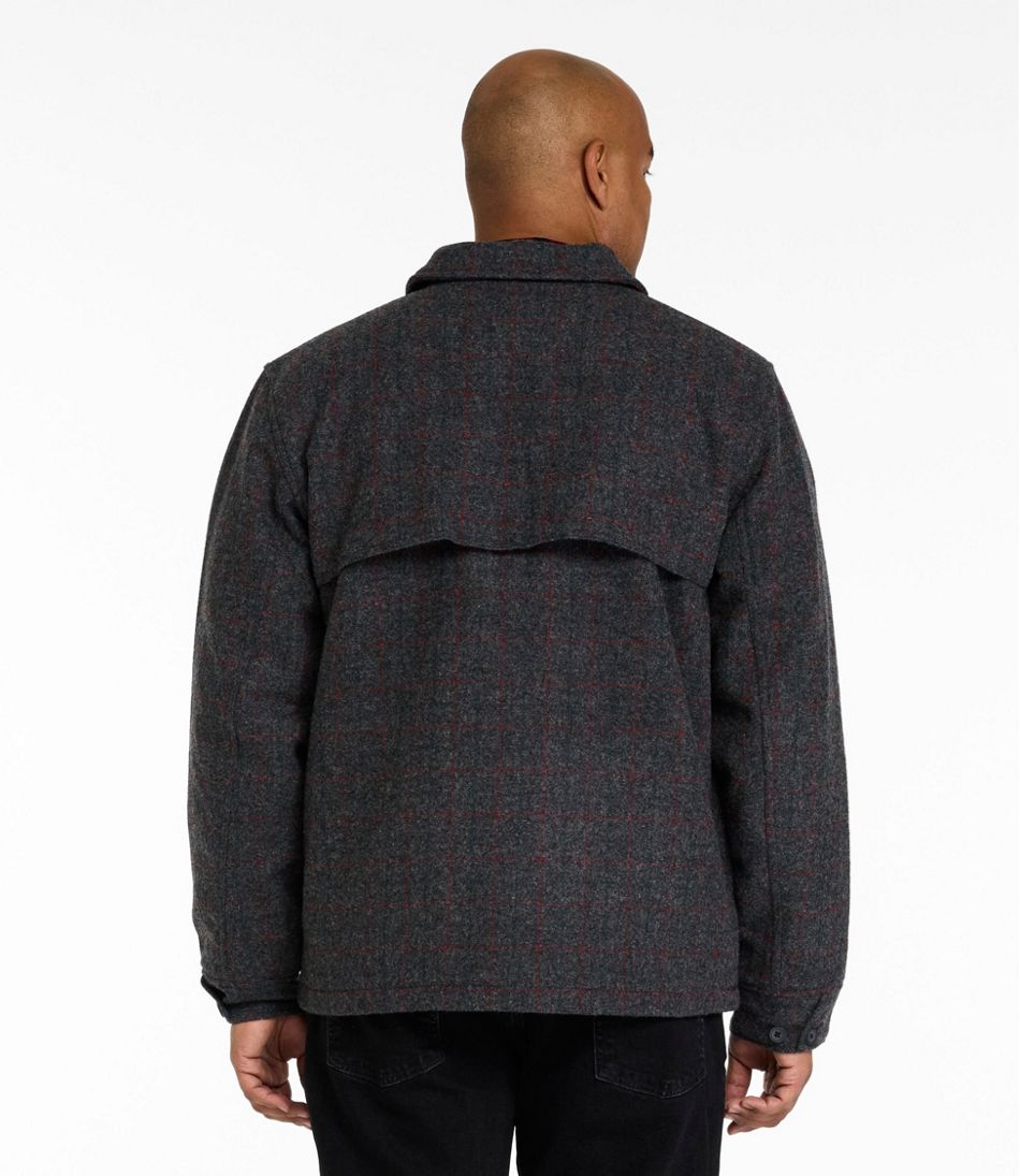 Men's Maine Guide Zip-Front Jac-Shirt with PrimaLoft, Plaid | L.L.Bean outlet