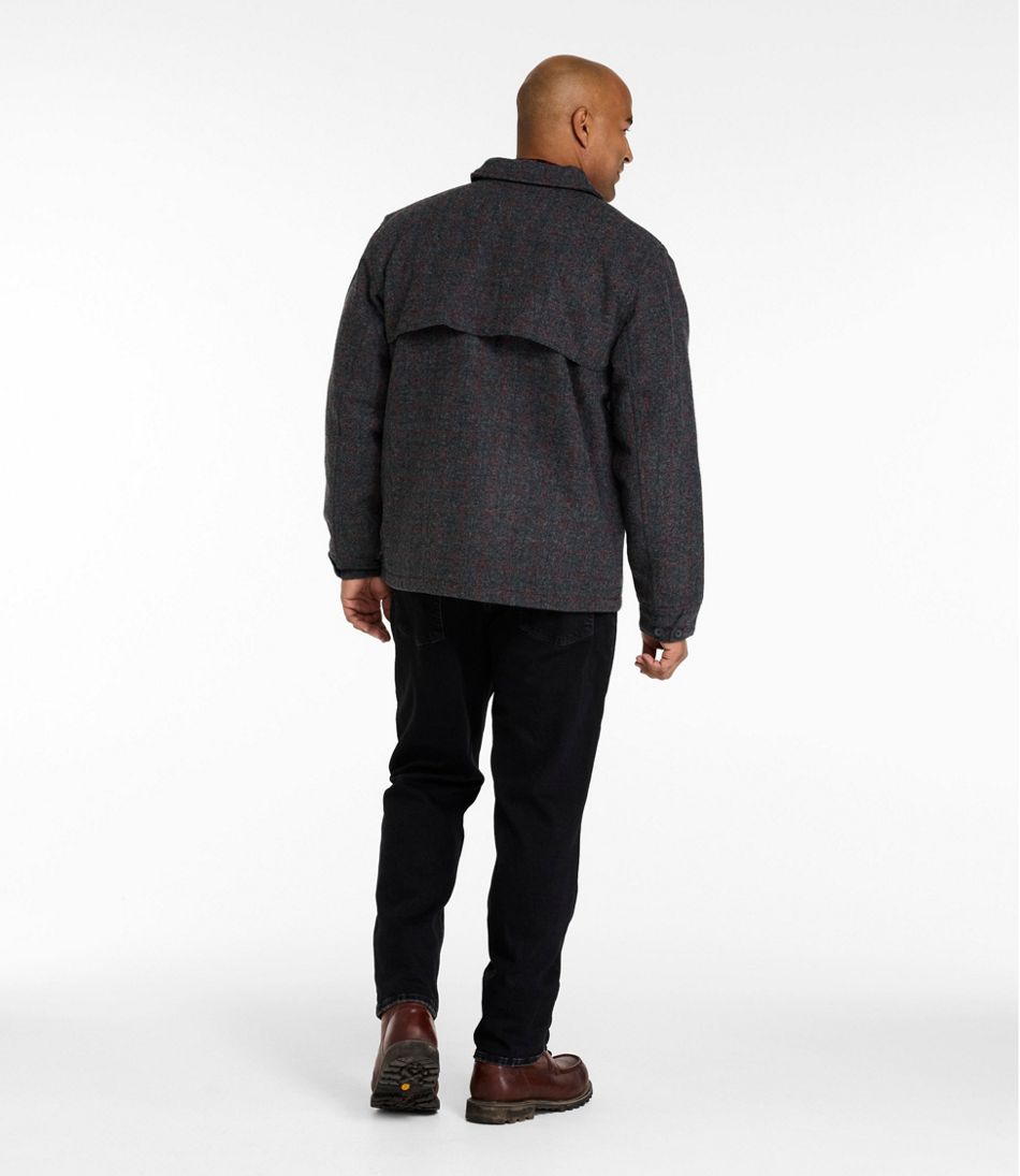 Men's Maine Guide Zip-Front Jac-Shirt with PrimaLoft, Plaid | L.L.Bean outlet