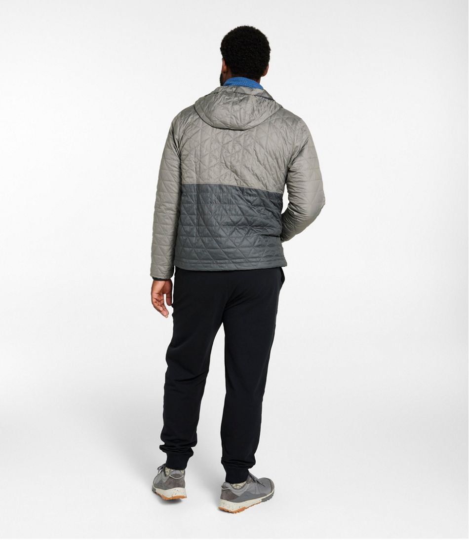 Men's Katahdin Insulated Hoodie, Colorblock | L.L.Bean online