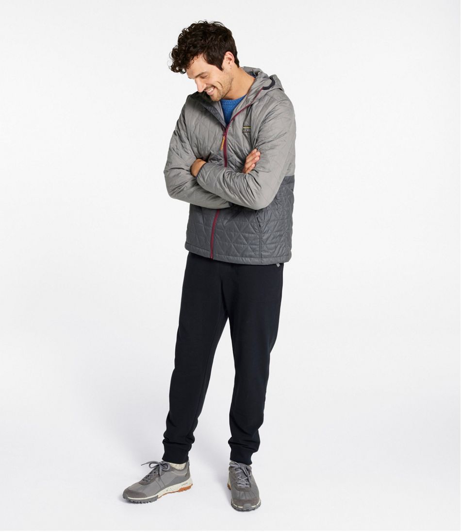 Men's Katahdin Insulated Hoodie, Colorblock | L.L.Bean online
