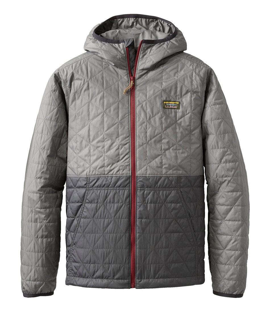 Men's Katahdin Insulated Hoodie, Colorblock | L.L.Bean online