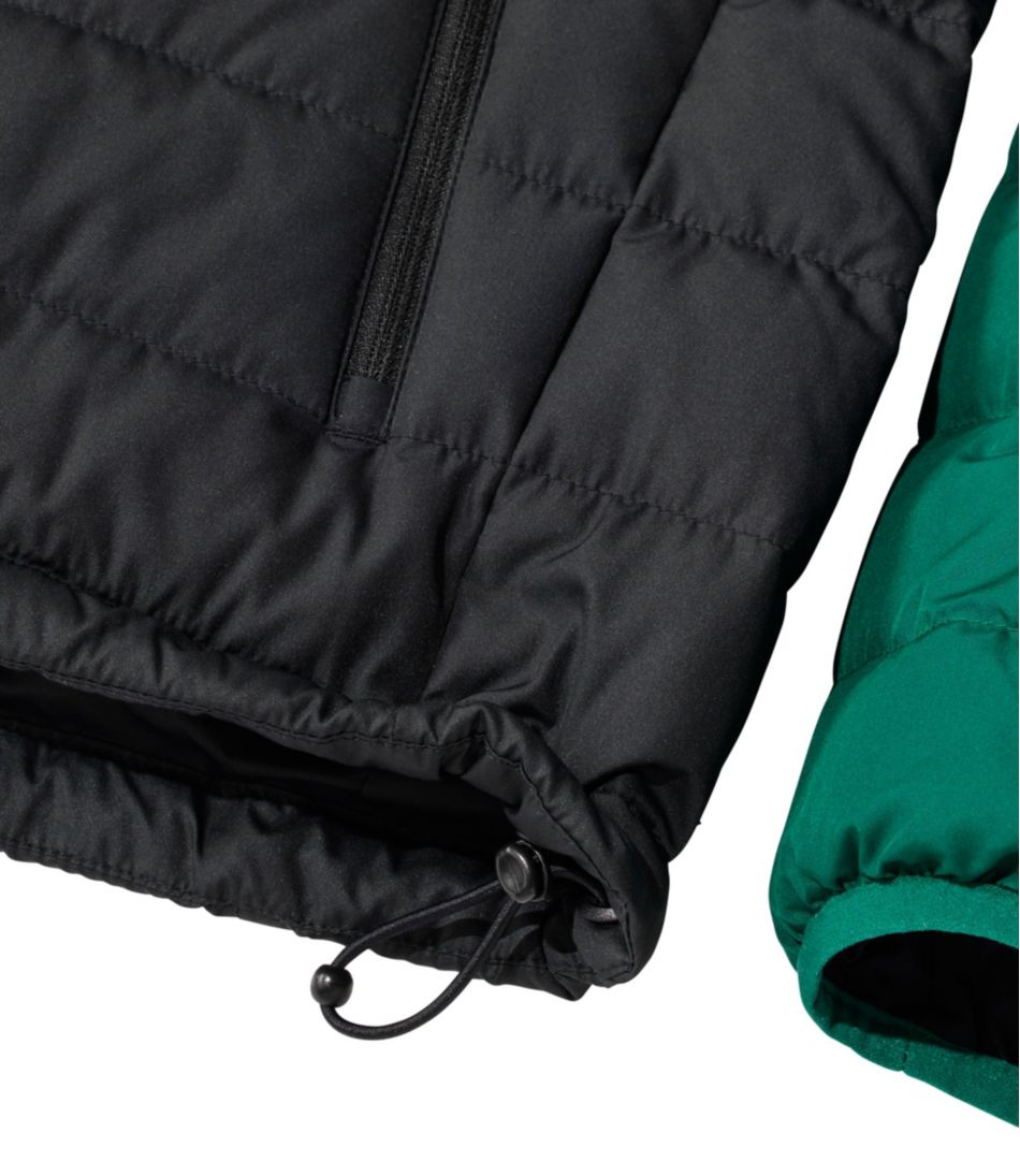 Men's Bean's Down Hooded Jacket, Colorblock | L.L.Bean for sale