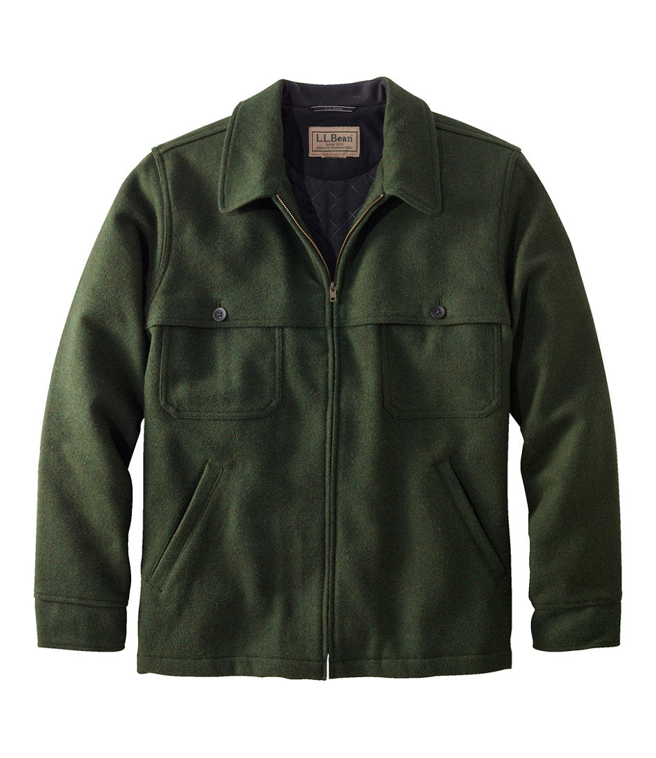 Men's Maine Guide Zip-Front Jac-Shirt with PrimaLoft | L.L.Bean on sale