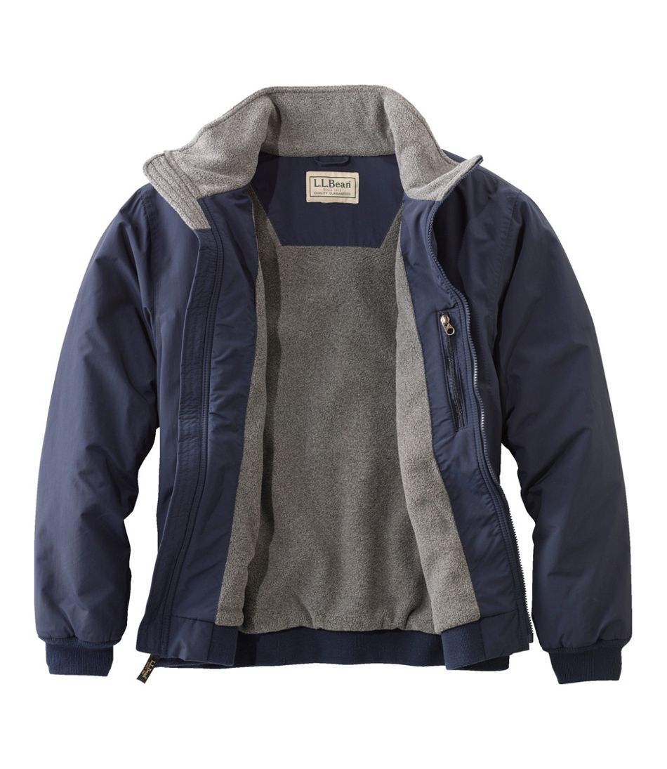 Men's Warm-Up Jacket, Fleece Lined | L.L.Bean near me