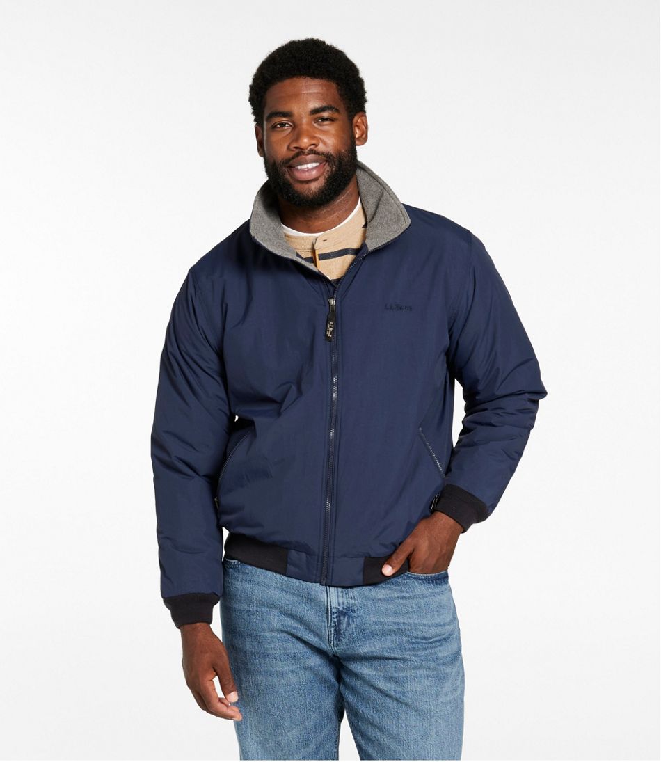 Men's Warm-Up Jacket, Fleece Lined | L.L.Bean near me