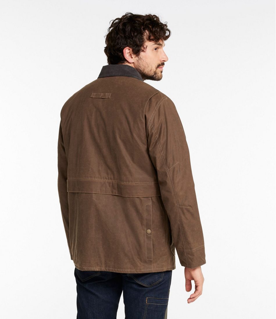 Men's Double L Waxed-Cotton Upland Coat | L.L.Bean discount