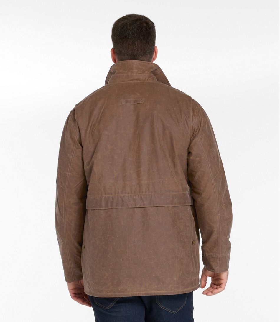Men's Double L Waxed-Cotton Upland Coat | L.L.Bean discount