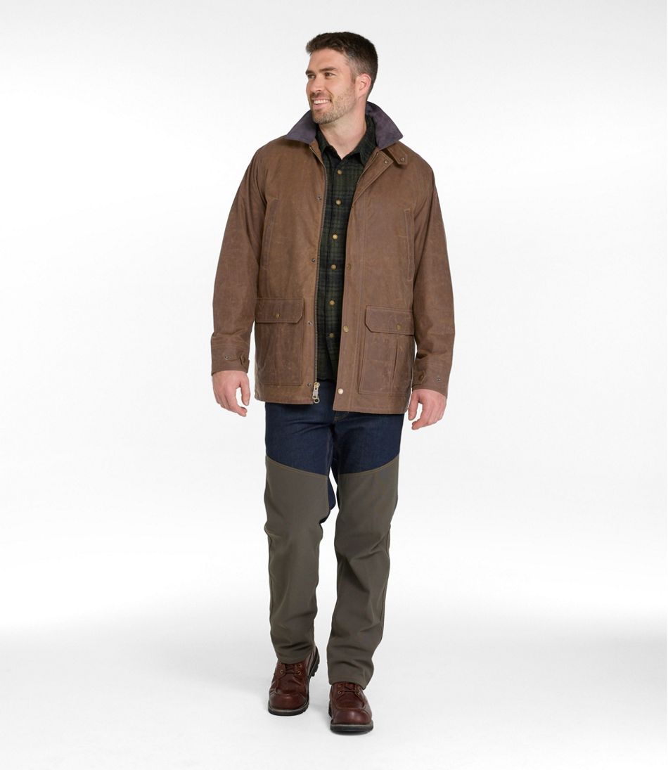 Men's Double L Waxed-Cotton Upland Coat | L.L.Bean discount