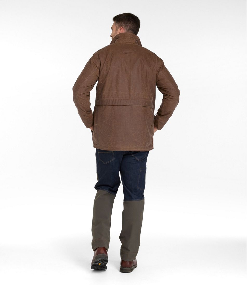 Men's Double L Waxed-Cotton Upland Coat | L.L.Bean discount