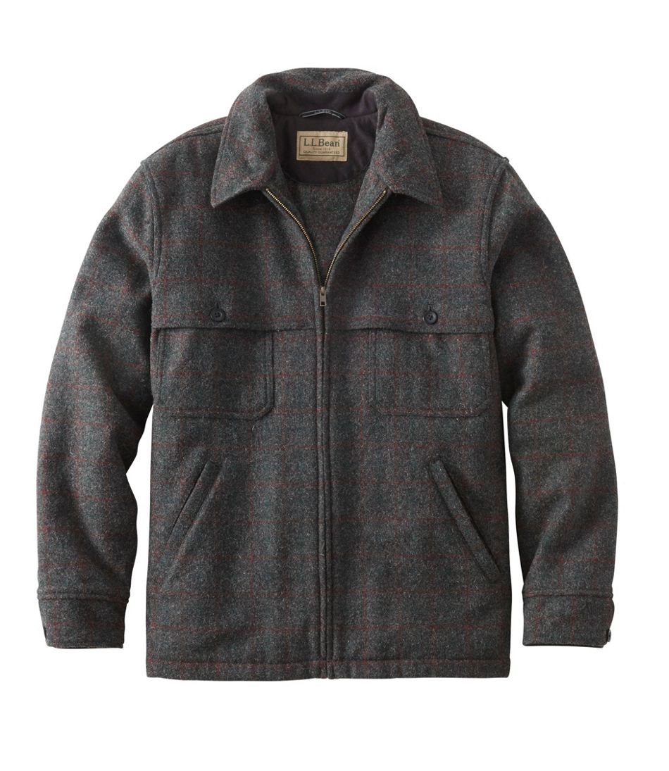 Men's Maine Guide Zip-Front Jac-Shirt, Plaid | L.L.Bean for sale