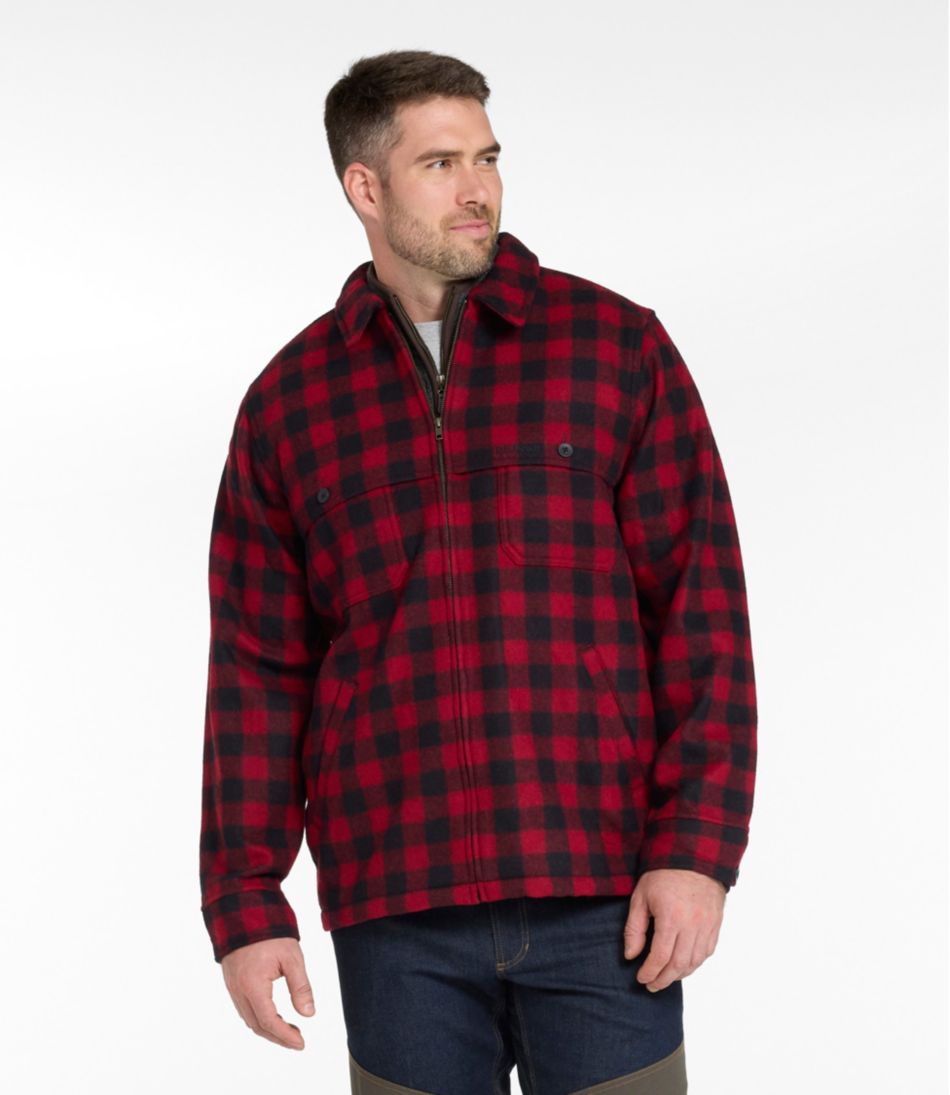 Men's Maine Guide Zip-Front Jac-Shirt, Plaid | L.L.Bean for sale