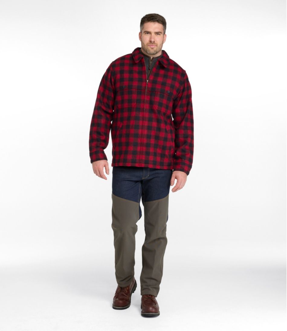 Men's Maine Guide Zip-Front Jac-Shirt, Plaid | L.L.Bean for sale
