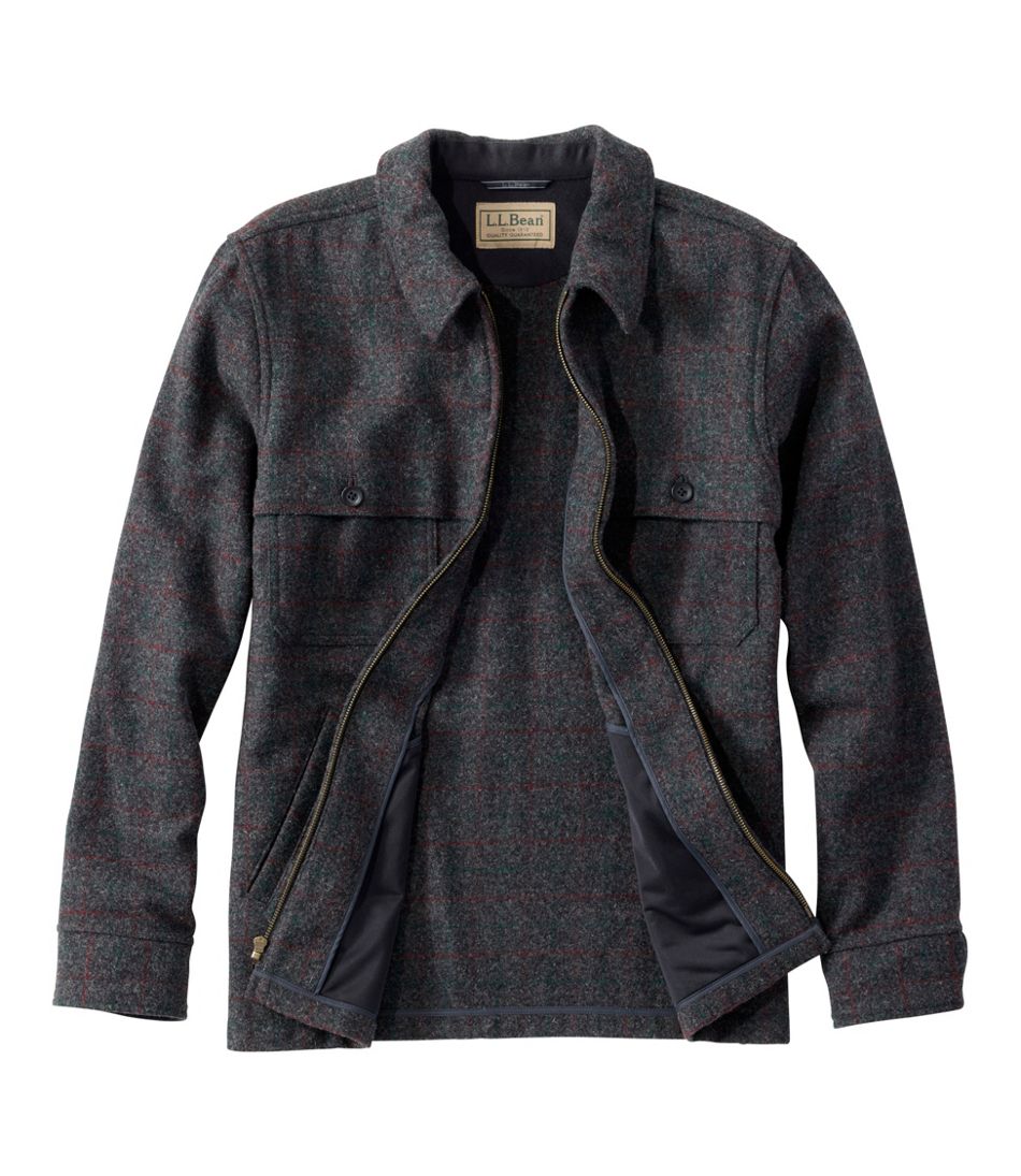 Men's Maine Guide Zip-Front Jac-Shirt, Plaid | L.L.Bean for sale