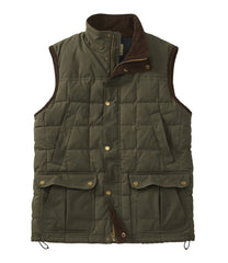 Men's L.L.Bean Upcountry Waxed Cotton Down Vest | L.L.Bean sale