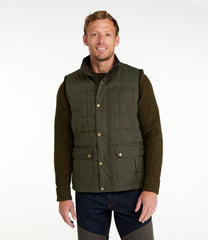 Men's L.L.Bean Upcountry Waxed Cotton Down Vest | L.L.Bean sale