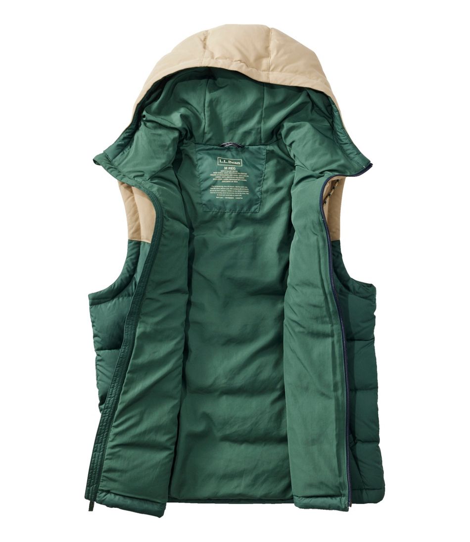 Men's Mountain Classic Hooded Down Vest | L.L.Bean for sale