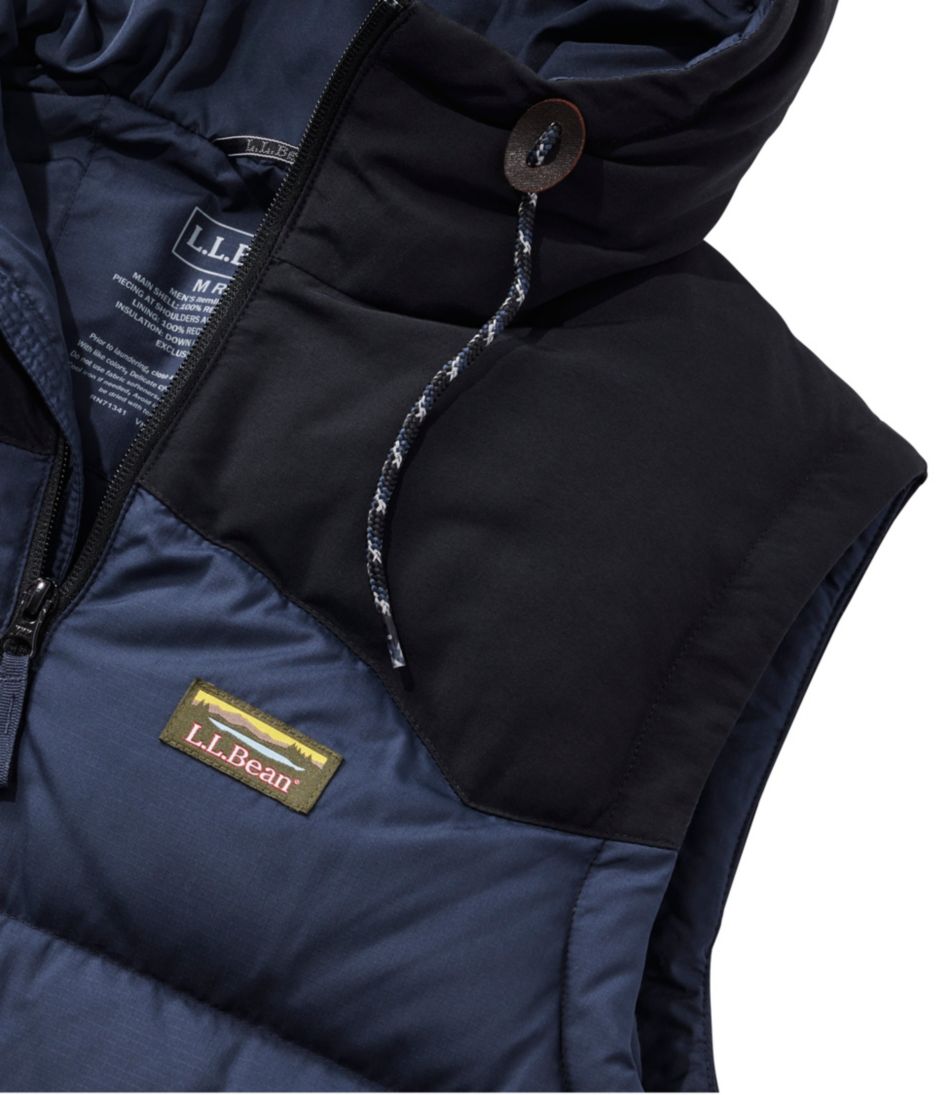 Men's Mountain Classic Hooded Down Vest | L.L.Bean for sale