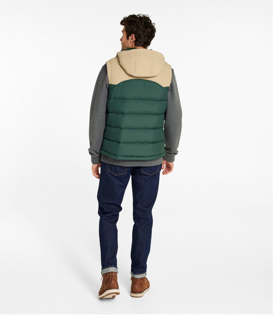 Men's Mountain Classic Hooded Down Vest | L.L.Bean for sale