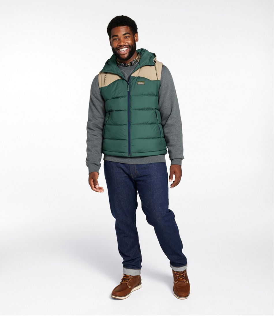 Men's Mountain Classic Hooded Down Vest | L.L.Bean for sale