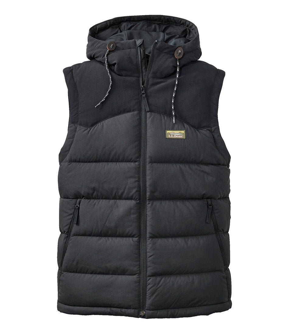 Men's Mountain Classic Hooded Down Vest | L.L.Bean for sale