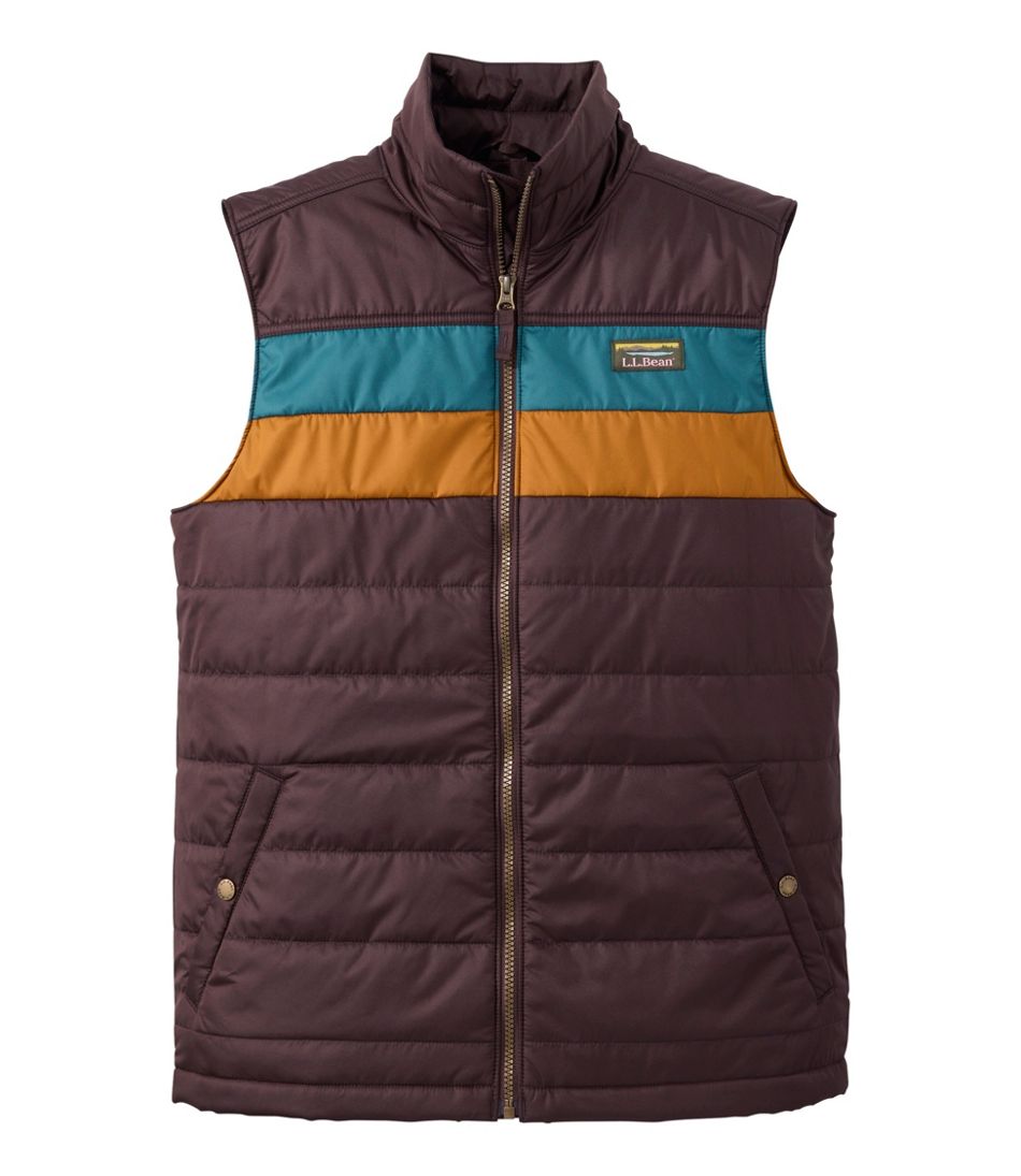 Men's Mountain Classic Puffer Vest, Colorblock | L.L.Bean near me