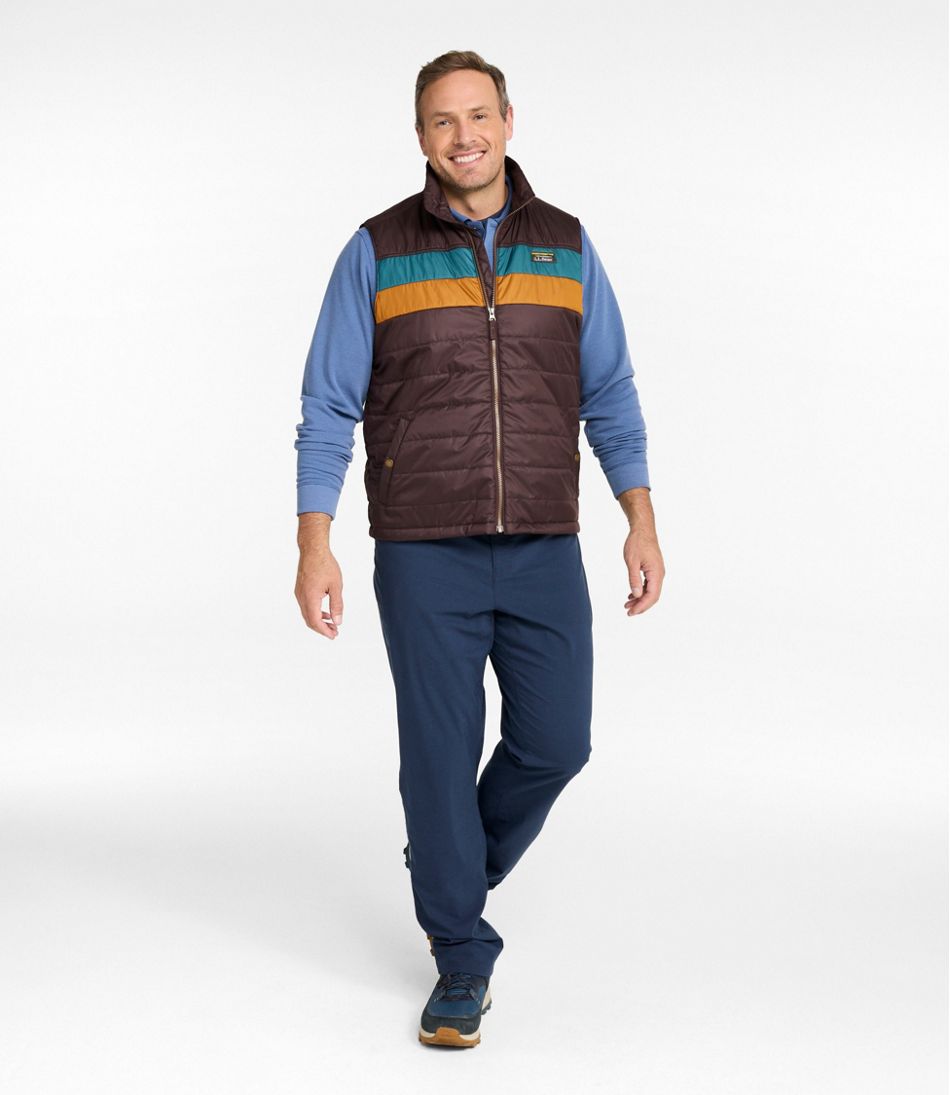 Men's Mountain Classic Puffer Vest, Colorblock | L.L.Bean near me