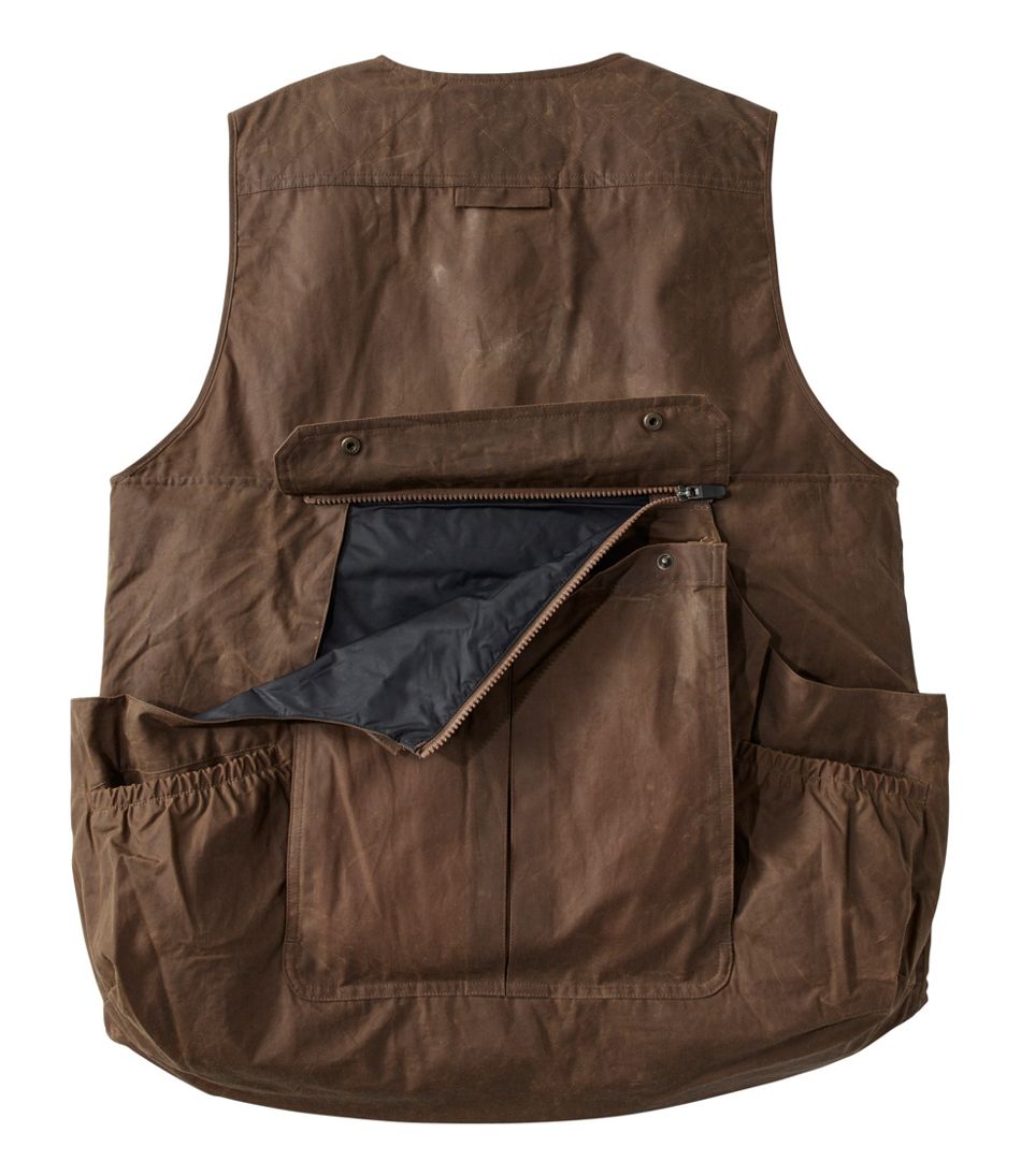 Men's Double L Waxed-Cotton Upland Vest | L.L.Bean discount
