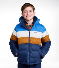 Kids' Bean's Down Jacket, Colorblock | L.L.Bean outlet