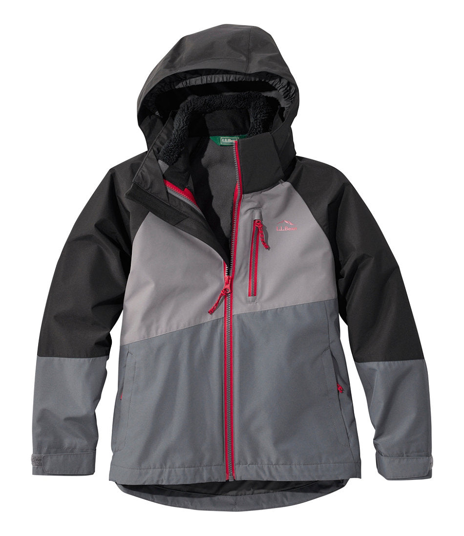 Kids' Fleece-Lined 3-in-1 Jacket | L.L.Bean on sale