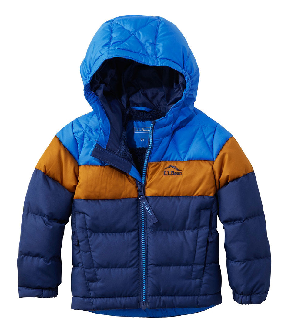 Infants' and Toddlers' Bean's Down Jacket, Colorblock | L.L.Bean for sale