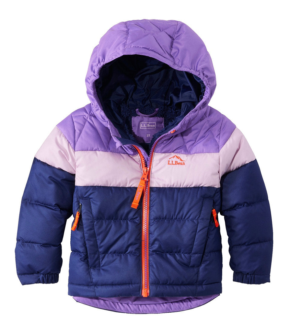 Infants' and Toddlers' Bean's Down Jacket, Colorblock | L.L.Bean for sale