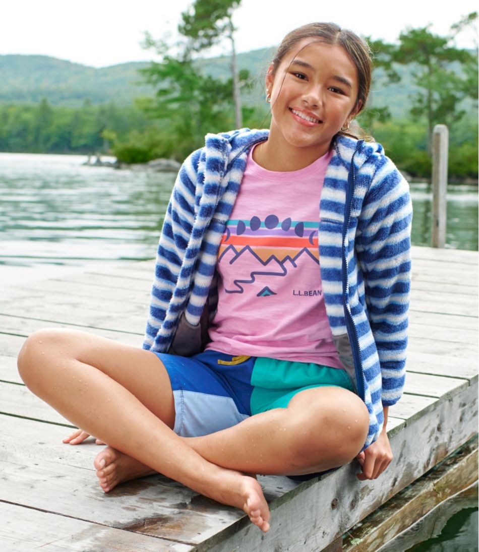 Kids' L.L.Bean Hi-Pile Fleece, Print | L.L.Bean outlet