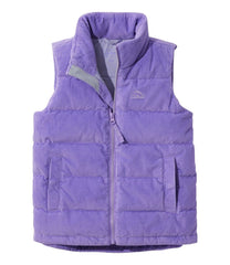 Kids' Bean's Down Corduroy Vest | L.L.Bean online