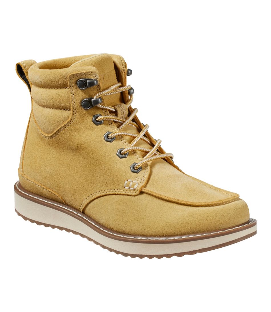 Women's Stonington Boots, Suede Moc-Toe | L.L.Bean for sale