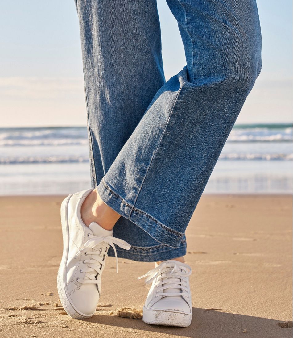 Women's Eco Bay Oxfords, Full-Grain Leather | L.L.Bean on sale