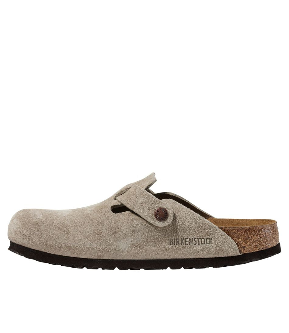 Women's Birkenstock Boston Clogs, Suede Soft Footbed | L.L.Bean online