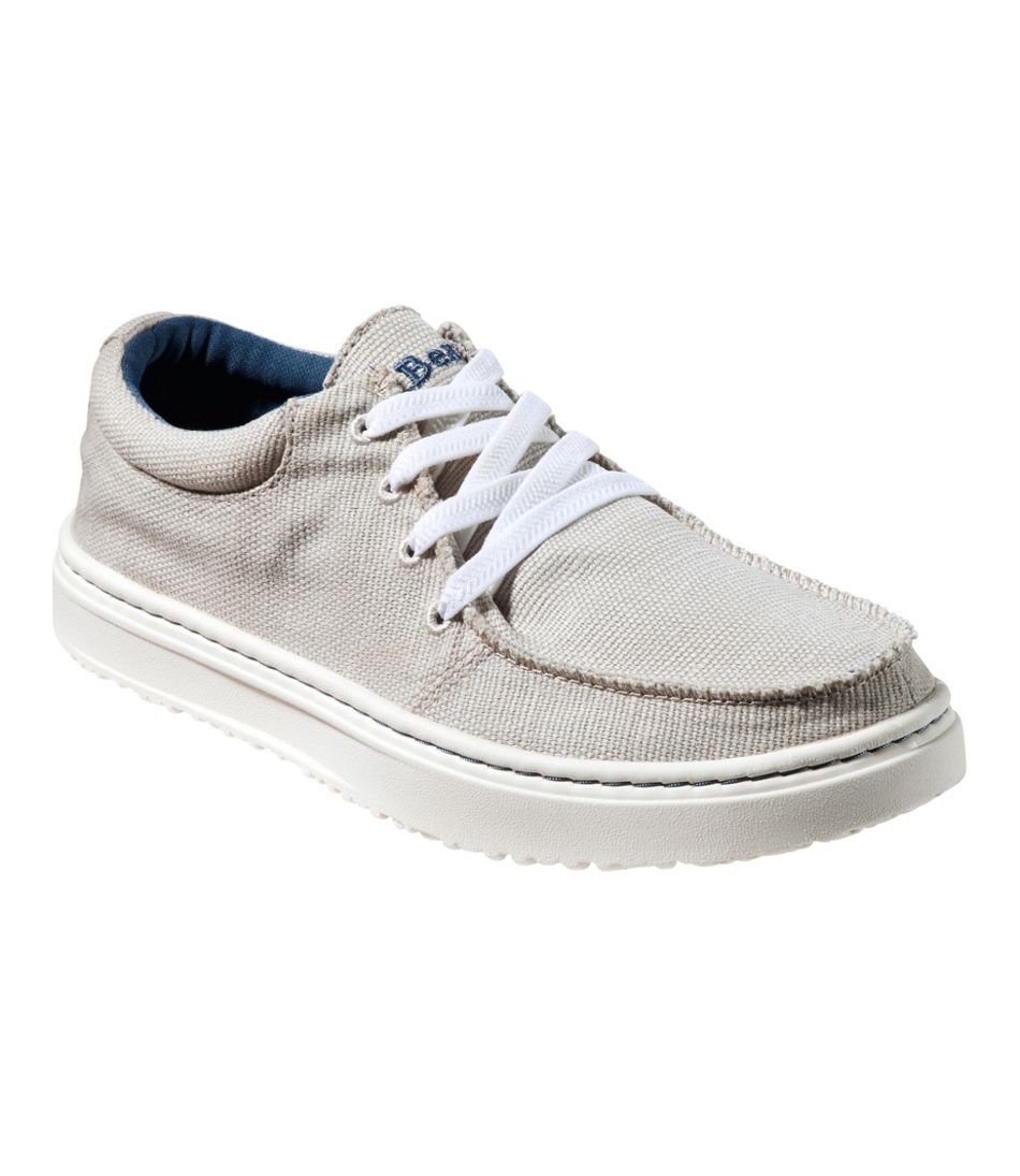 Women's Higgins Beach 4-Eye Lace-Up Shoes, Canvas | L.L.Bean online
