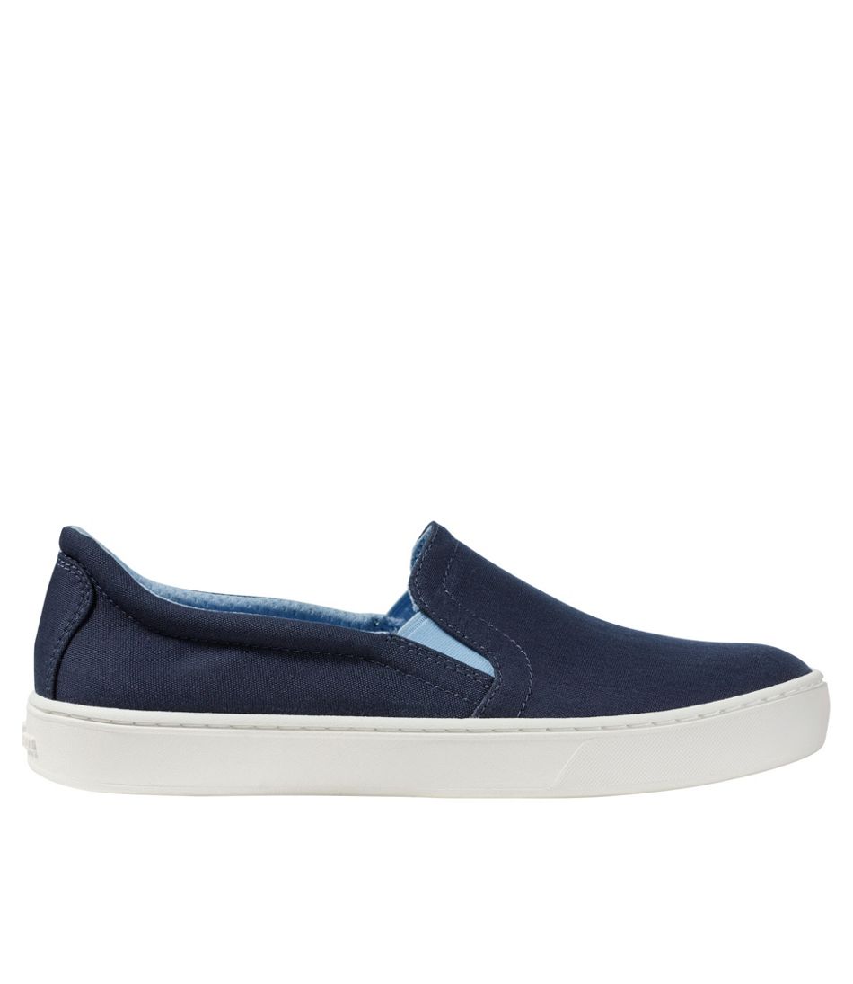 Women's Eco Bay Canvas Sneakers, Slip-On | L.L.Bean for sale