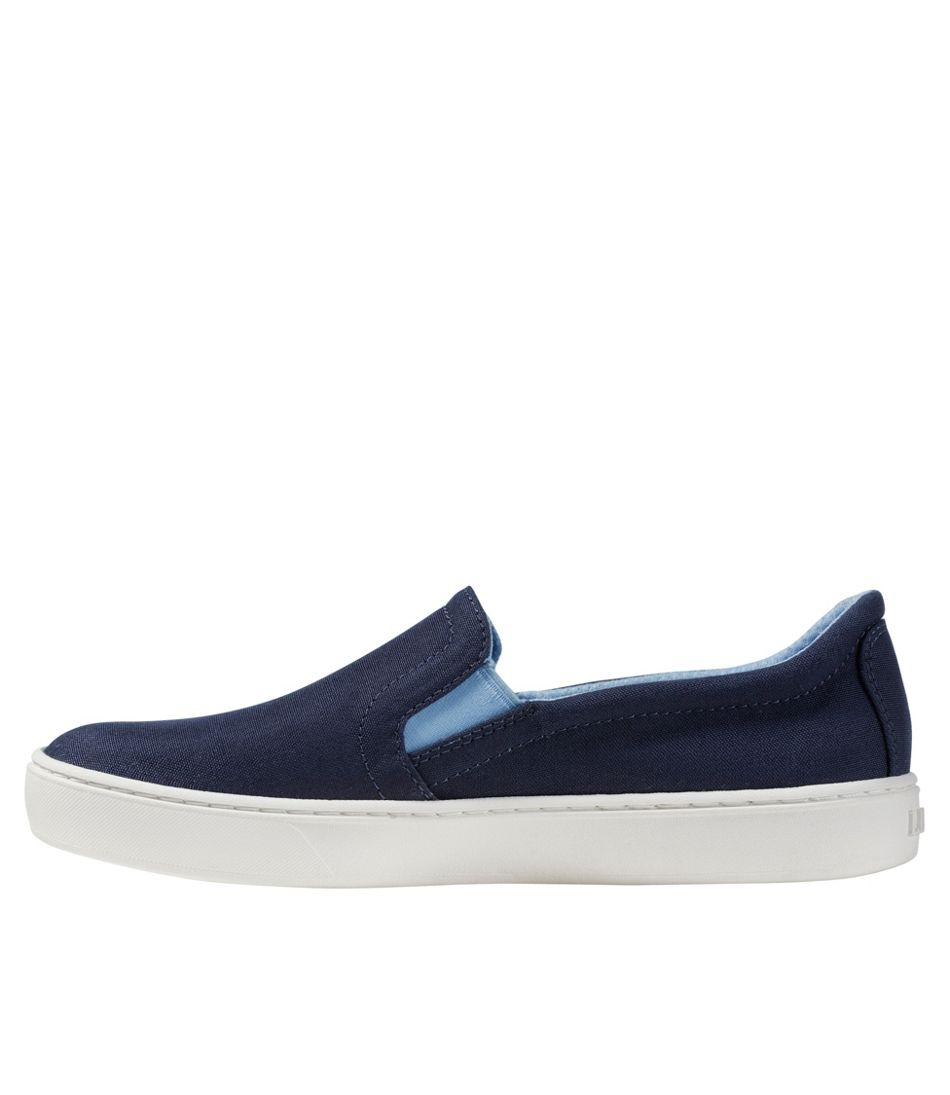 Women's Eco Bay Canvas Sneakers, Slip-On | L.L.Bean for sale