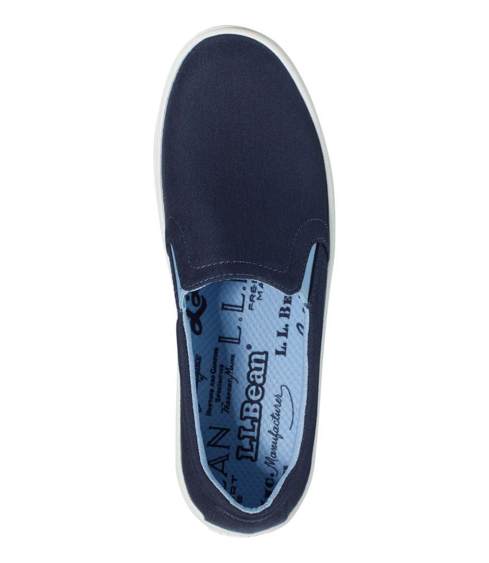 Women's Eco Bay Canvas Sneakers, Slip-On | L.L.Bean for sale