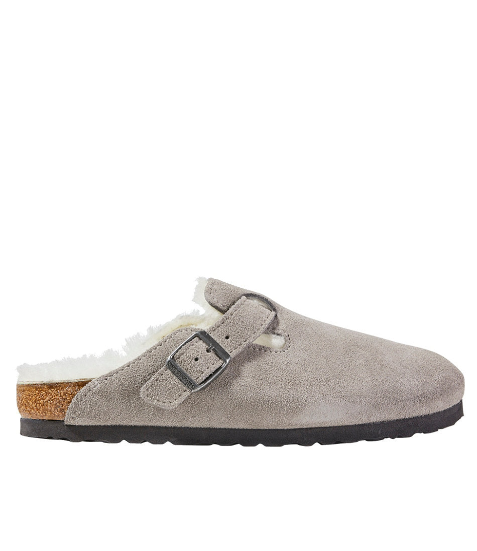 Women's Birkenstock Boston Clogs, Suede Shearling | L.L.Bean near me