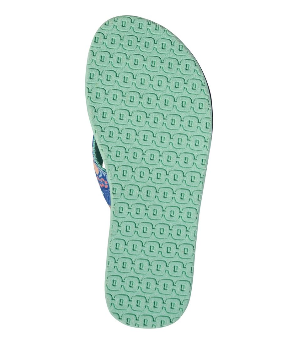 Women's Maine Isle Flip-Flops, Woven Print | L.L.Bean on sale